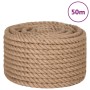 Cuerda de yute 50 m de longitud y 16 mm de grosor de vidaXL, Sogas y cuerdas metálicas - Ref: Foro24-153762, Precio: 60,26 €,...