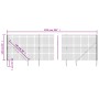 Cerca de alambre con pinchos de anclaje verde 1,4x25 m de vidaXL, Paneles de vallas - Ref: Foro24-154139, Precio: 222,25 €, D...