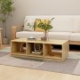 Mesa de centro de madera maciza de pino 110x50x34 cm en Mesas de centro | Comprar online en Foru.es