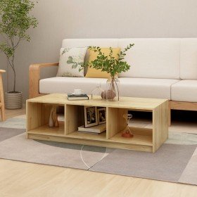 Mesa de centro de madera maciza de pino 110x50x34 cm en Mesas de centro | Comprar online en Foru.es