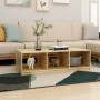 Mesa de centro de madera maciza de pino 110x50x34 cm en Mesas de centro | Comprar online en Foru.es