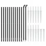 Drahtzaun mit Ankerspitzen anthrazitgrau 0,8x25 m von vidaXL, Zaunpaneele - Ref: Foro24-154280, Preis: 149,34 €, Rabatt: %