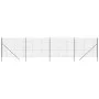 Anthrazitgrauer verzinkter Stahldrahtzaun 2x10 m von vidaXL, Zaunpaneele - Ref: Foro24-154230, Preis: 111,62 €, Rabatt: %
