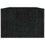 Mesa de centro de madera maciza de pino negro 110x50x34 cm en Mesas de centro | Comprar online en Foru.es