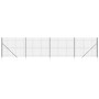 Cerca de alambre con pinchos de anclaje gris antracita 1,6x10 m de vidaXL, Paneles de vallas - Ref: Foro24-154276, Precio: 10...