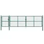 Grüne Gittertür aus verzinktem Stahl, 500 x 175 cm von vidaXL, Gartentore - Ref: Foro24-154540, Preis: 552,40 €, Rabatt: %