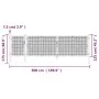 Grüne Gittertür aus verzinktem Stahl, 500 x 175 cm von vidaXL, Gartentore - Ref: Foro24-154540, Preis: 552,40 €, Rabatt: %