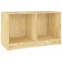 Mueble de TV de madera maciza de pino 70x33x42 cm en Muebles TV | Comprar online en Foru.es