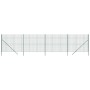 Cerca de alambre de acero galvanizado verde 1,4x10 m de vidaXL, Paneles de vallas - Ref: Foro24-154083, Precio: 100,66 €, Des...