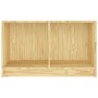 Mueble de TV de madera maciza de pino 70x33x42 cm en Muebles TV | Comprar online en Foru.es