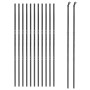 Cerca de alambre de acero galvanizado gris antracita 1,4x25 m de vidaXL, Paneles de vallas - Ref: Foro24-154203, Precio: 187,...