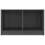 Mueble de TV de madera maciza de pino gris 70x33x42 cm en Muebles TV | Comprar online en Foru.es