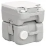 Inodoro de camping portátil HDPE gris y blanco 20+10 L de vidaXL, Urinarios y retretes portátiles - Ref: Foro24-154406, Preci...