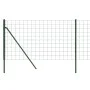 Grüner Zaun aus verzinktem Stahldraht 0,8 x 25 m von vidaXL, Zaunpaneele - Ref: Foro24-154088, Preis: 110,84 €, Rabatt: %