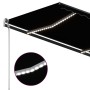 Toldo manual retráctil con LED gris antracita 3,5x2,5 m en Toldos | Comprar online en Foru.es