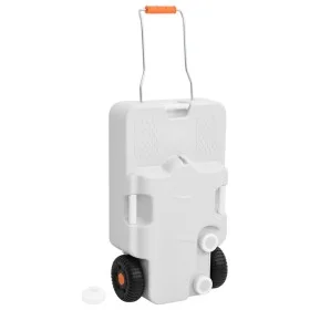 Depósito de agua con ruedas para camping gris 30 L de vidaXL, Camping y senderismo - Ref: Foro24-154416, Precio: 111,60 €, De...
