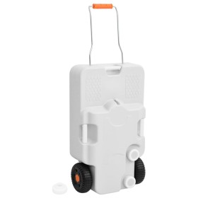 Depósito de agua con ruedas para camping gris 30 L de vidaXL, Camping y senderismo - Ref: Foro24-154416, Precio: 113,74 €, De...