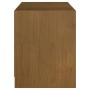 Mueble de TV de madera maciza pino marrón miel 104x33x41 cm en Muebles TV | Comprar online en Foru.es