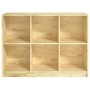 Estantería de madera maciza de pino 104x33x76 cm en Librerías y estanterías | Comprar online en Foru.es