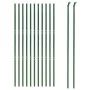 Grüner Zaun aus verzinktem Stahldraht 2,2 x 25 m von vidaXL, Zaunpaneele - Ref: Foro24-154095, Preis: 226,37 €, Rabatt: %