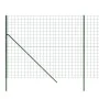 Grüner Zaun aus verzinktem Stahldraht 2,2 x 25 m von vidaXL, Zaunpaneele - Ref: Foro24-154095, Preis: 226,37 €, Rabatt: %