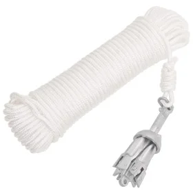 Ancla plegable con cuerda hierro maleable plateado 0,7 kg de vidaXL, Anclas - Ref: Foro24-94275, Precio: 23,46 €, Descuento: %