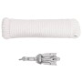 Ancla plegable con cuerda hierro maleable plateado 0,7 kg de vidaXL, Anclas - Ref: Foro24-94275, Precio: 23,96 €, Descuento: %