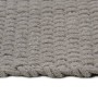 Alfombra rectangular algodón gris 120x180 cm de vidaXL, Alfombras - Ref: Foro24-345121, Precio: 71,86 €, Descuento: %