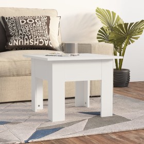 Mesa de centro madera contrachapada blanco 55x55x42 cm en Mesas de centro | Comprar online en Foru.es