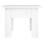 Mesa de centro madera contrachapada blanco 55x55x42 cm en Mesas de centro | Comprar online en Foru.es
