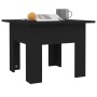 Mesa de centro madera de ingeniería negra 55x55x42 cm en Mesas de centro | Comprar online en Foru.es