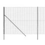 Anthrazitgrauer verzinkter Stahldrahtzaun 1,6x10 m von vidaXL, Zaunpaneele - Ref: Foro24-154196, Preis: 111,47 €, Rabatt: %