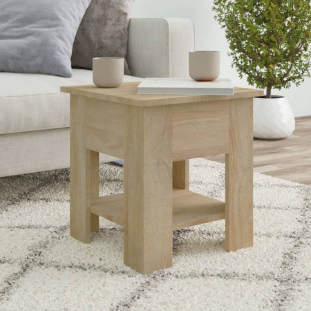 Mesa de centro madera de ingeniería roble Sonoma 40x40x42 cm en Mesas de centro | Comprar online en Foru.es