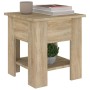 Mesa de centro madera de ingeniería roble Sonoma 40x40x42 cm en Mesas de centro | Comprar online en Foru.es