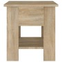 Mesa de centro madera de ingeniería roble Sonoma 40x40x42 cm en Mesas de centro | Comprar online en Foru.es