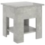 Mesa de centro madera de ingeniería gris hormigón 40x40x42 cm en Mesas de centro | Comprar online en Foru.es