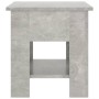Mesa de centro madera de ingeniería gris hormigón 40x40x42 cm en Mesas de centro | Comprar online en Foru.es