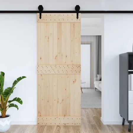 NARVIK Tür aus massivem Kiefernholz 90x210 cm von vidaXL, Türen - Ref: Foro24-154433, Preis: 134,02 €, Rabatt: %