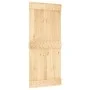 Puerta NARVIK madera maciza pino 90x210 cm de vidaXL, Puertas - Ref: Foro24-154433, Precio: 134,02 €, Descuento: %