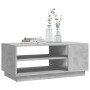 Mesa de centro madera de ingeniería gris hormigón 102x55x43 cm en Mesas de centro | Comprar online en Foru.es