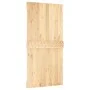 NARVIK-Tür aus massivem Kiefernholz, 100 x 210 cm von vidaXL, Türen - Ref: Foro24-154435, Preis: 164,22 €, Rabatt: %
