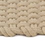 Alfombra rectangular algodón natural 120x180 cm de vidaXL, Alfombras - Ref: Foro24-345111, Precio: 69,79 €, Descuento: %