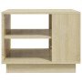 Mesa de centro madera de ingeniería roble Sonoma 55x55x43 cm en Mesas de centro | Comprar online en Foru.es