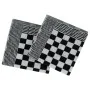 Juego de paños 20 unidades algodón negro y blanco de vidaXL, Toallas - Ref: Foro24-136292, Precio: 40,76 €, Descuento: %
