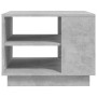 Mesa de centro madera de ingeniería gris hormigón 55x55x43 cm en Mesas de centro | Comprar online en Foru.es