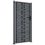 Anthrazitgraues Gartentor aus Stahl im quadratischen Design 105x180cm von vidaXL, Gartentore - Ref: Foro24-153194, Preis: 328...