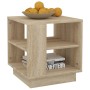 Mesa de centro madera de ingeniería roble Sonoma 40x40x43 cm en Mesas de centro | Comprar online en Foru.es