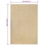 Alfombra rectangular algodón natural 120x180 cm de vidaXL, Alfombras - Ref: Foro24-345111, Precio: 69,79 €, Descuento: %