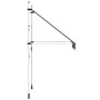 Toldo retráctil de funcionamiento manual antracita 150 cm en Toldos | Comprar online en Foru.es