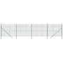 Cerca de alambre de acero galvanizado verde 2,2x10 m de vidaXL, Paneles de vallas - Ref: Foro24-154087, Precio: 120,70 €, Des...